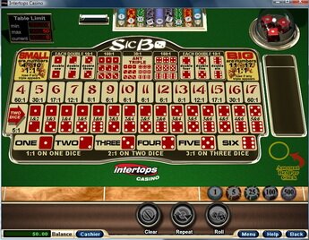 Intertops - Sic Bo