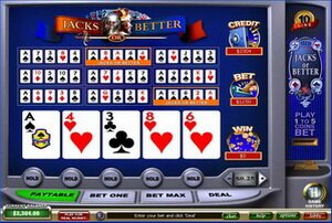 Video Poker at Casino Tropez